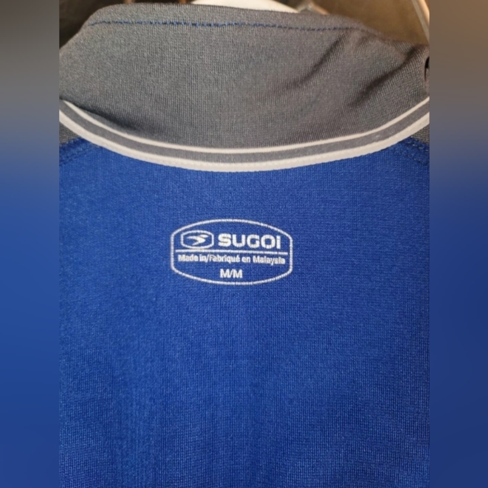 Sugoi Blue/Gray Medium Performance Reflective Bik… - image 8